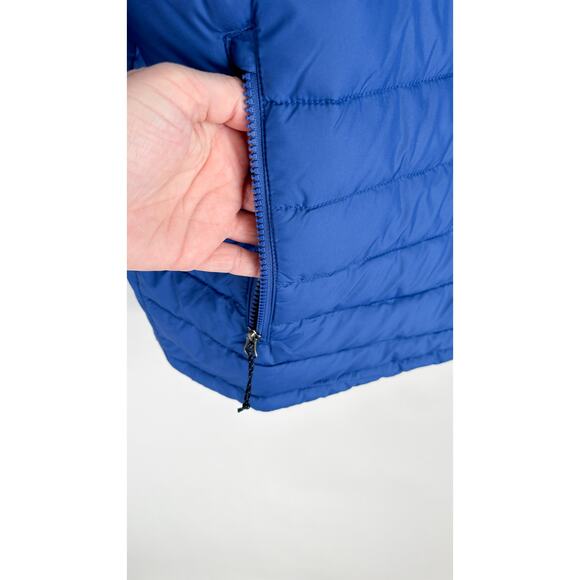 Columbia Mens Slope Edge II Hooded Zip Jacket Size XL Mountain Blue New Puffer - Picture 3 of 10